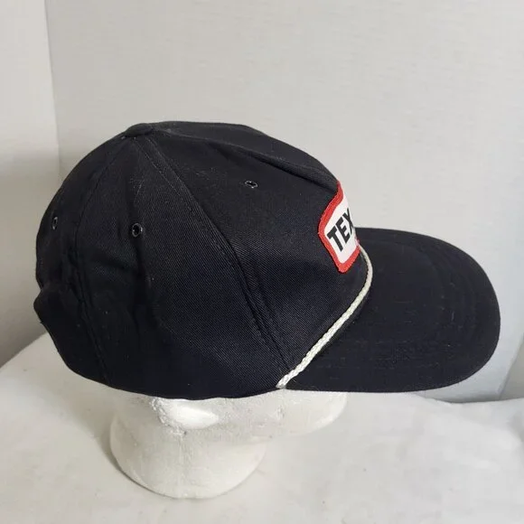 Black Rope-Trim Baseball Cap - Picture 4 of 11